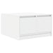 Masuta de cafea cu sertare alb 70,5x70x40 cm - WALTI WALTI