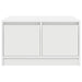 Masuta de cafea cu sertare alb 70,5x70x40 cm - WALTI WALTI