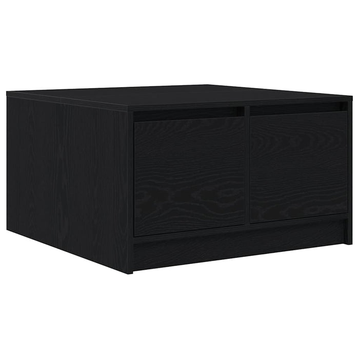 Masuta de cafea cu sertare Stejar negru 70,5x70x40 cm - WALTI WALTI