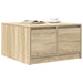 Masuta de cafea cu sertare Stejar Sonoma 70,5x70x40 cm - WALTI WALTI