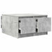 Masuta de cafea cu sertare Gri beton 70,5x70x40 cm - WALTI WALTI