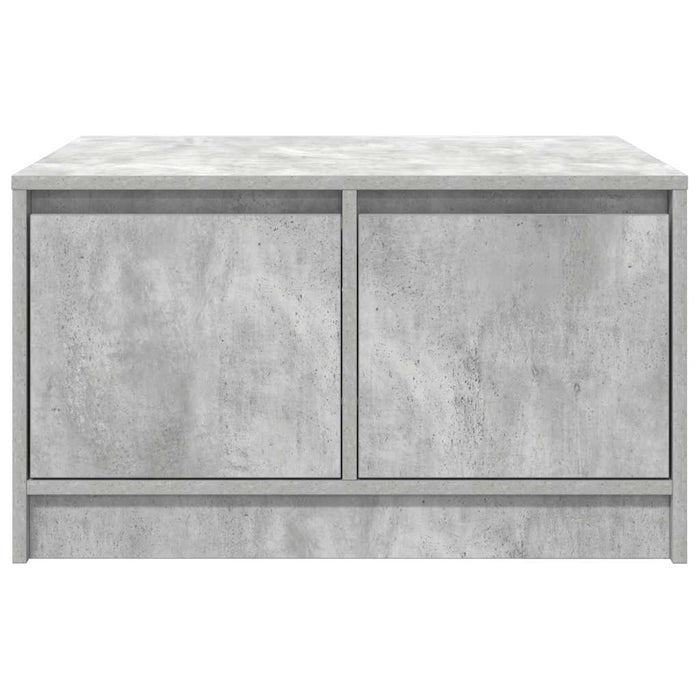 Masuta de cafea cu sertare Gri beton 70,5x70x40 cm - WALTI WALTI
