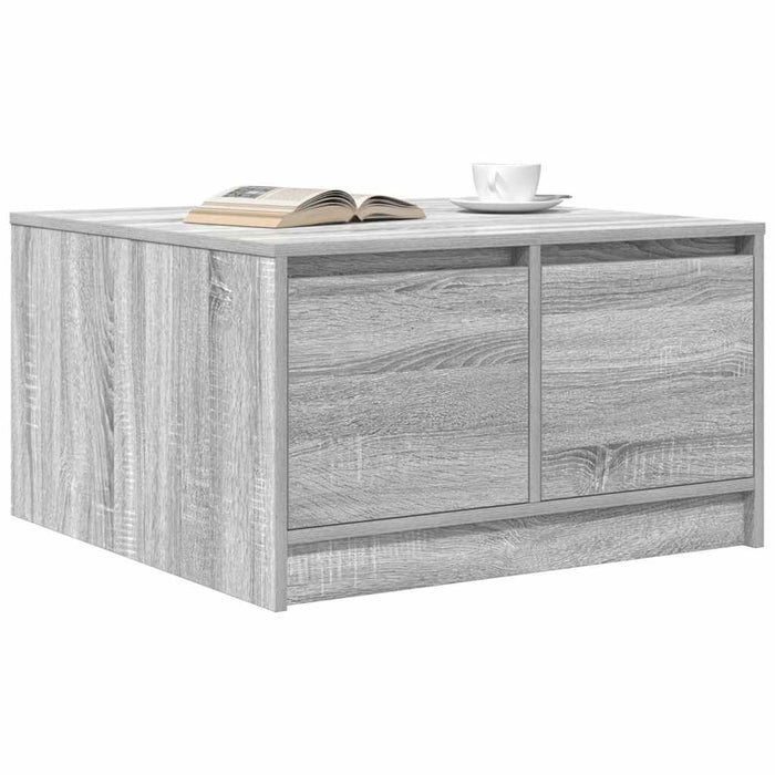 Masuta de cafea cu sertare Gri Sonoma 70,5x70x40 cm - WALTI WALTI