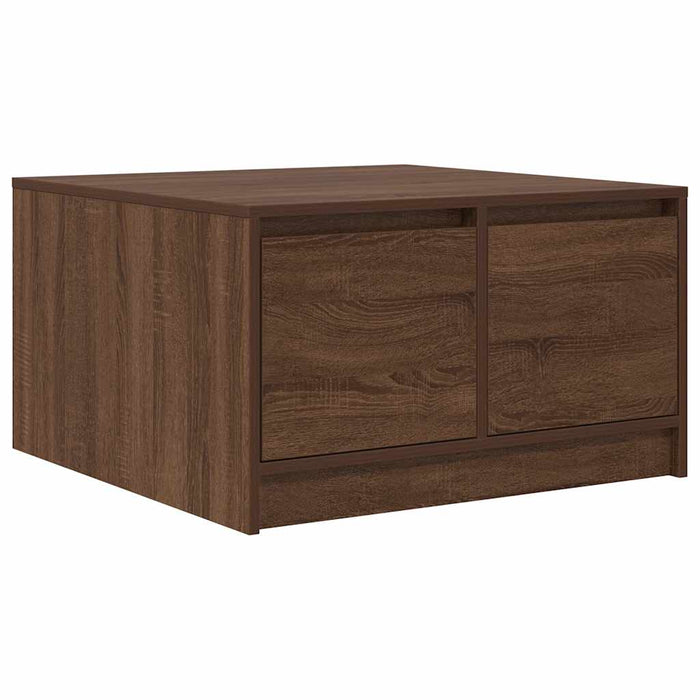 Masuta de cafea cu sertare Stejar maro 70,5x70x40 cm - WALTI WALTI