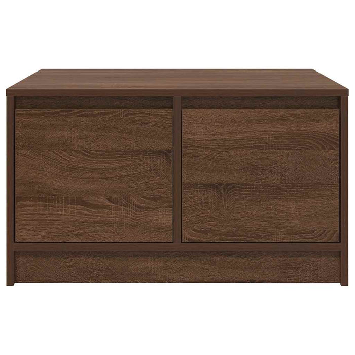 Masuta de cafea cu sertare Stejar maro 70,5x70x40 cm - WALTI WALTI