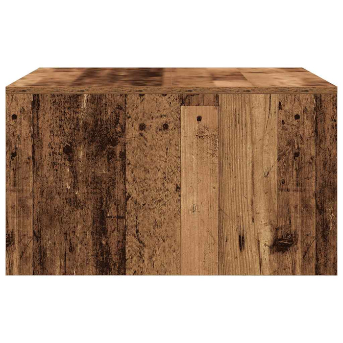 Masuta de cafea cu sertare din lemn vechi 70,5x70x40 cm - WALTI WALTI
