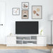 Dulap TV alb 188,5x41x50 cm lemn prelucrat - WALTI WALTI