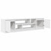 Dulap TV alb 188,5x41x50 cm lemn prelucrat - WALTI WALTI