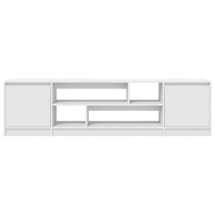 Dulap TV alb 188,5x41x50 cm lemn prelucrat - WALTI WALTI