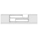 Dulap TV alb 188,5x41x50 cm lemn prelucrat - WALTI WALTI