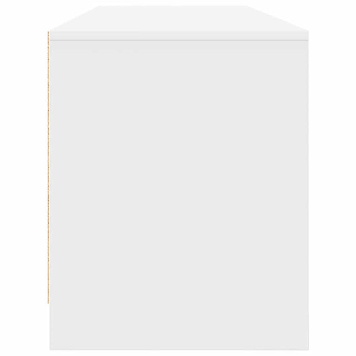 Dulap TV alb 188,5x41x50 cm lemn prelucrat - WALTI WALTI