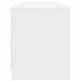 Dulap TV alb 188,5x41x50 cm lemn prelucrat - WALTI WALTI