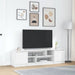 Dulap TV alb 188,5x41x50 cm lemn prelucrat - WALTI WALTI