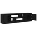 Dulap TV Stejar Negru 188,5x41x50 cm Lemn prelucrat - WALTI WALTI