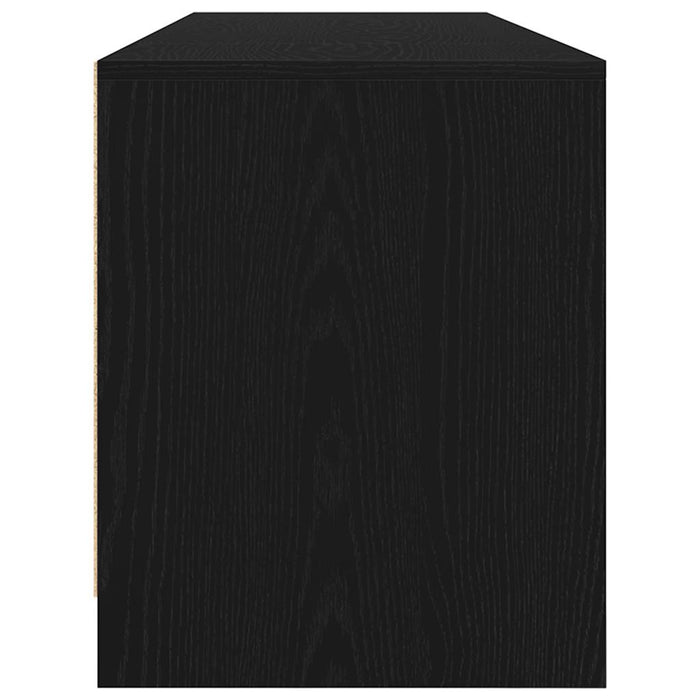 Dulap TV Stejar Negru 188,5x41x50 cm Lemn prelucrat - WALTI WALTI