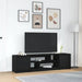 Dulap TV Stejar Negru 188,5x41x50 cm Lemn prelucrat - WALTI WALTI