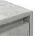 Comodă TV, gri beton, 188,5x41x50 cm, lemn prelucrat - WALTI WALTI