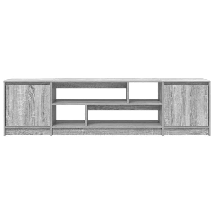 Comodă TV, gri sonoma, 188,5x41x50 cm, lemn prelucrat - WALTI WALTI