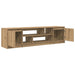 Dulap TV, stejar artizanal, 188,5x41x50 cm, lemn prelucrat - WALTI WALTI