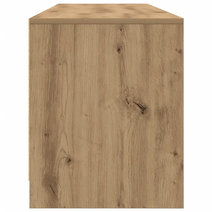 Dulap TV, stejar artizanal, 188,5x41x50 cm, lemn prelucrat - WALTI WALTI