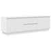 Dulap TV cu lumini LED alb 160,5x41x50 cm - WALTI WALTI