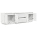 Dulap TV cu lumini LED alb 160,5x41x50 cm - WALTI WALTI
