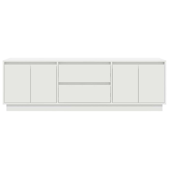 Dulap TV cu lumini LED alb 160,5x41x50 cm - WALTI WALTI