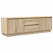 Dulap TV cu lumini LED Stejar Sonoma 160,5x41x50 cm - WALTI WALTI
