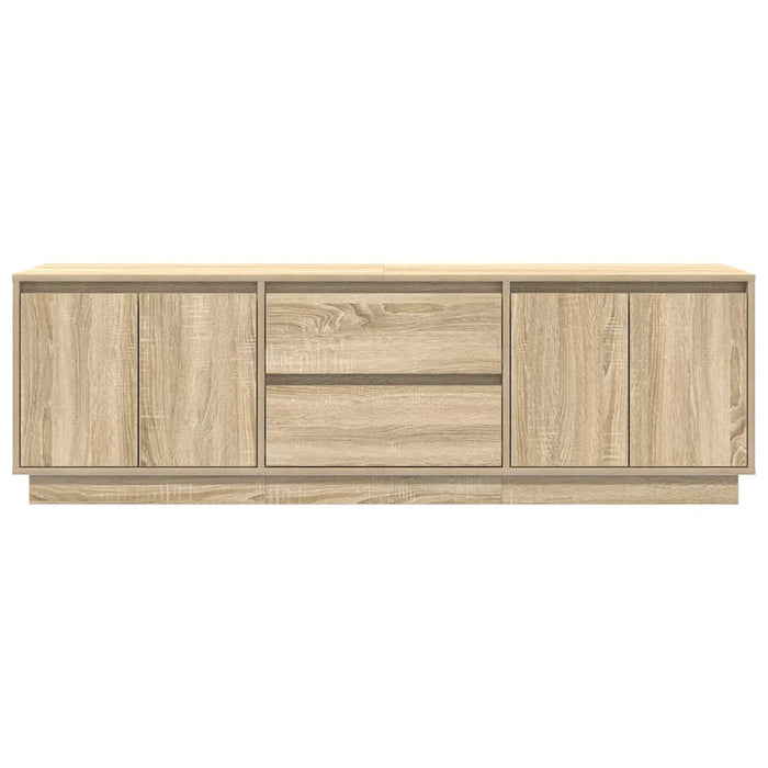 Dulap TV cu lumini LED Stejar Sonoma 160,5x41x50 cm - WALTI WALTI