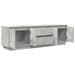 Dulap TV cu lumini LED Gri beton 160,5x41x50 cm - WALTI WALTI