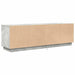 Dulap TV cu lumini LED Gri beton 160,5x41x50 cm - WALTI WALTI