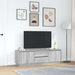 Dulap TV cu lumini LED Gri Sonoma 160,5x41x50 cm - WALTI WALTI
