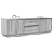 Dulap TV cu lumini LED Gri Sonoma 160,5x41x50 cm - WALTI WALTI