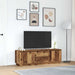 Dulap TV cu lumini LED Lemn vechi 160,5x41x50 cm - WALTI WALTI