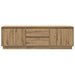 Dulap TV cu lumini LED Artisan Stejar 160,5x41x50 cm - WALTI WALTI