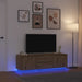 Dulap TV cu lumini LED Artisan Stejar 160,5x41x50 cm - WALTI WALTI
