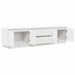 Dulap TV cu lumini LED alb 193,5x41x50 cm - WALTI WALTI