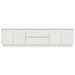 Dulap TV cu lumini LED alb 193,5x41x50 cm - WALTI WALTI