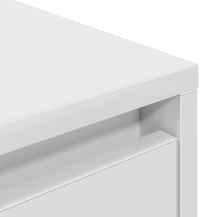 Dulap TV cu lumini LED alb 193,5x41x50 cm - WALTI WALTI