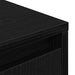 Dulap TV cu lumini LED Stejar negru 193,5x41x50 cm - WALTI WALTI