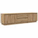 Dulap TV cu lumini LED Artisan Stejar 193,5x41x50 cm - WALTI WALTI