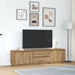 Dulap TV cu lumini LED Artisan Stejar 193,5x41x50 cm - WALTI WALTI