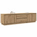 Dulap TV cu lumini LED Artisan Stejar 193,5x41x50 cm - WALTI WALTI