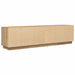 Dulap TV cu lumini LED Artisan Stejar 193,5x41x50 cm - WALTI WALTI
