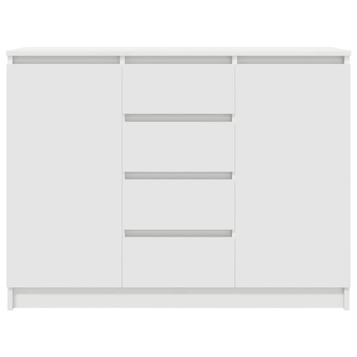 Bufetă cu sertare Alb 100,5x35x76 cm Lemn prelucrat - WALTI WALTI