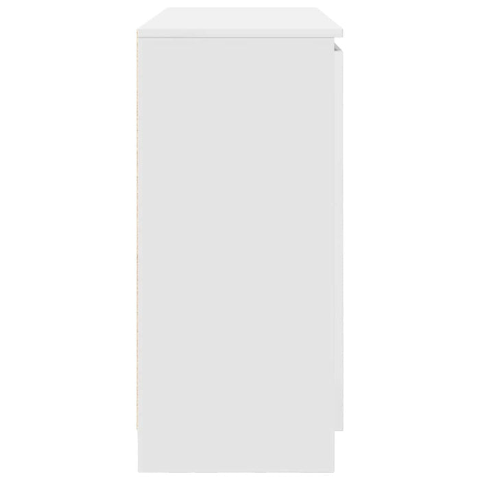 Bufetă cu sertare Alb 100,5x35x76 cm Lemn prelucrat - WALTI WALTI