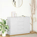 Bufetă cu sertare Alb 100,5x35x76 cm Lemn prelucrat - WALTI WALTI