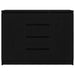 Bufetă cu sertare Stejar negru 100,5x35x76 cm Lemn prelucrat - WALTI WALTI