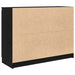 Bufetă cu sertare Stejar negru 100,5x35x76 cm Lemn prelucrat - WALTI WALTI