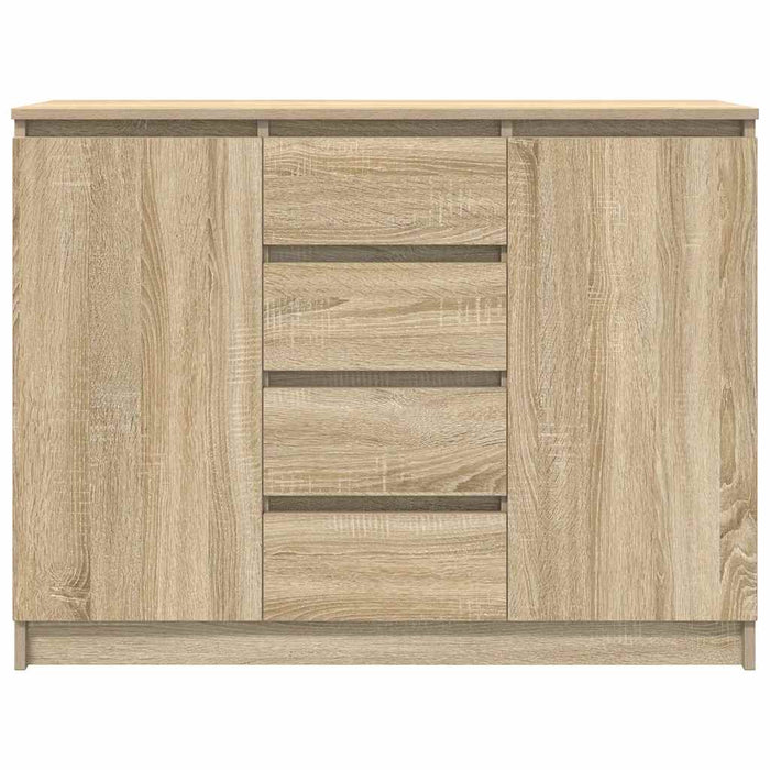 Bufetă cu sertare Stejar Sonoma 100,5x35x76 cm Lemn prelucrat - WALTI WALTI